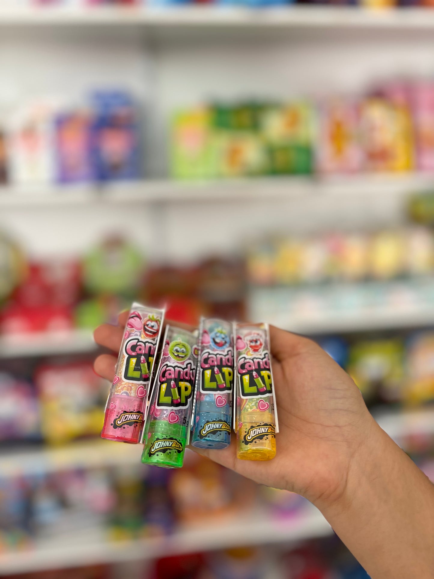 Candy lip gloss bonbon sucette sous forme de gloss - Girlzbox