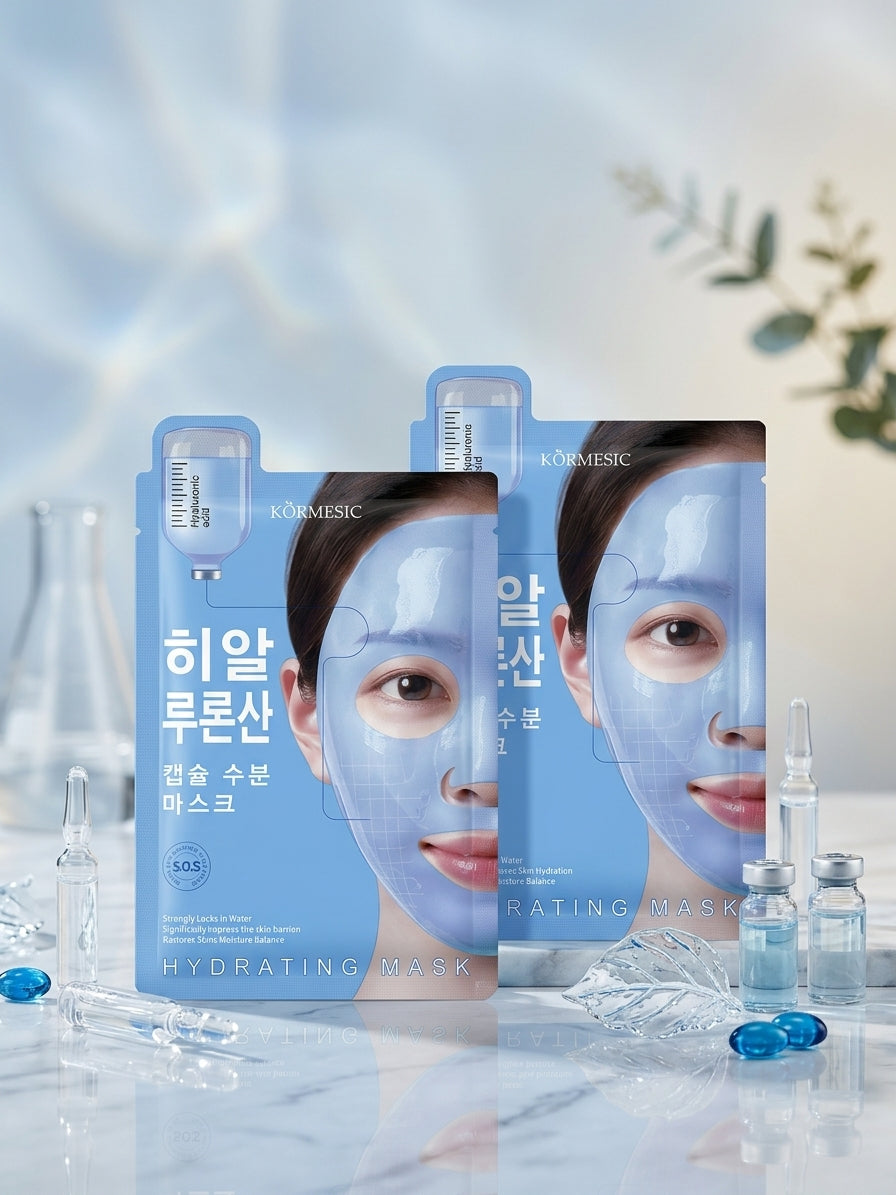 Masque Tissu Hydratant à l'Acide Hyaluronique