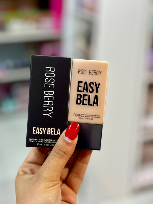 Fond de teint airbrush naturel rose berry - Girlzbox