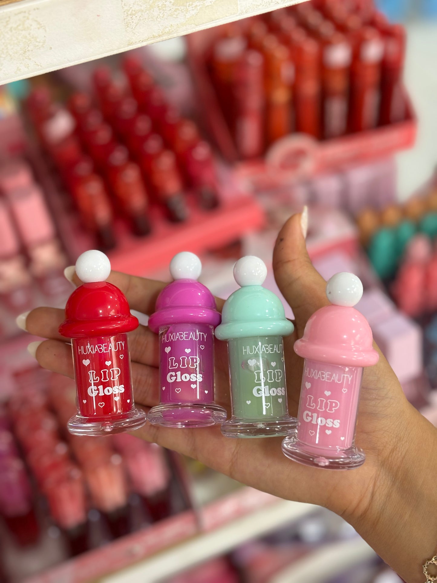 Lip gloss shiny rose naturel  1pcs - Girlzbox