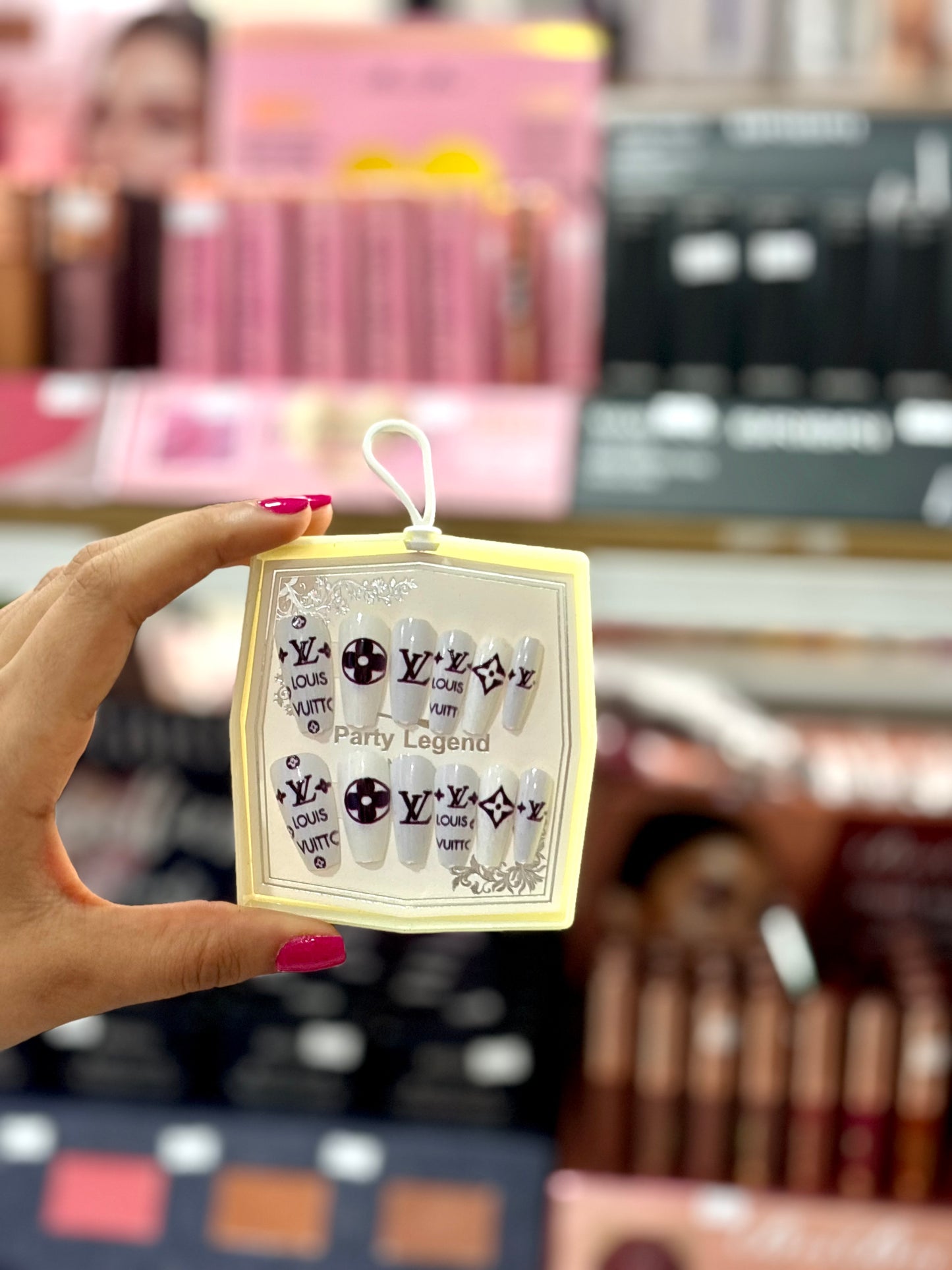 Faux ongles 12pcs avec colle et lime à ongles - Girlzbox