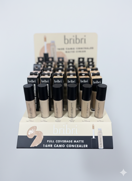 Anti-cerne pigmenter très haute qualité bribri matte perfect cover anticerne concealer - Girlzbox