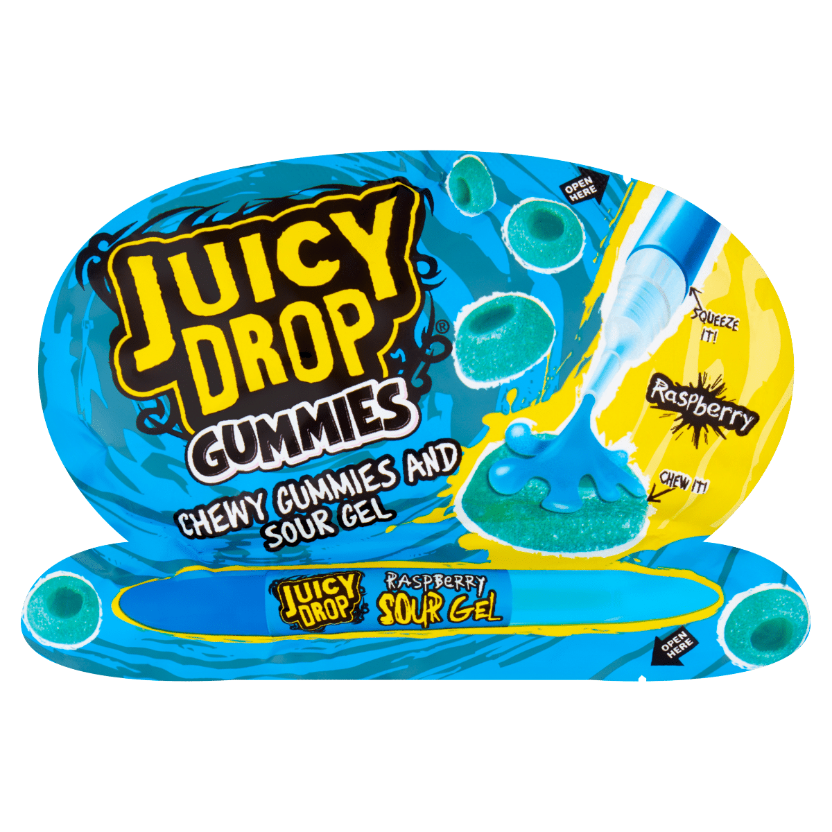 Juicy drop gummies sour gel and candy bonbon - Girlzbox