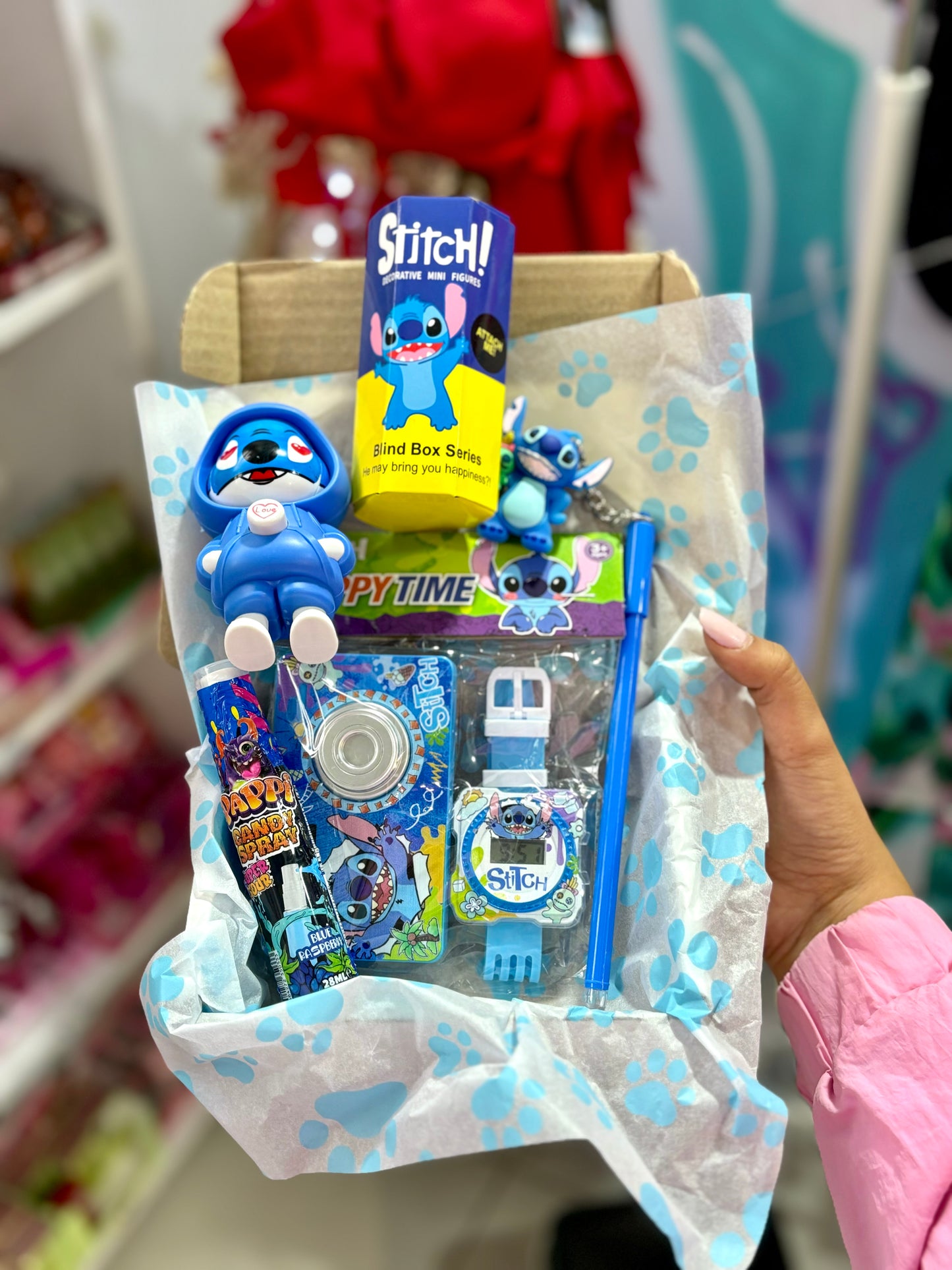 Offre stitch box en promotion cadeau fin d’année pour fille - Girlzbox