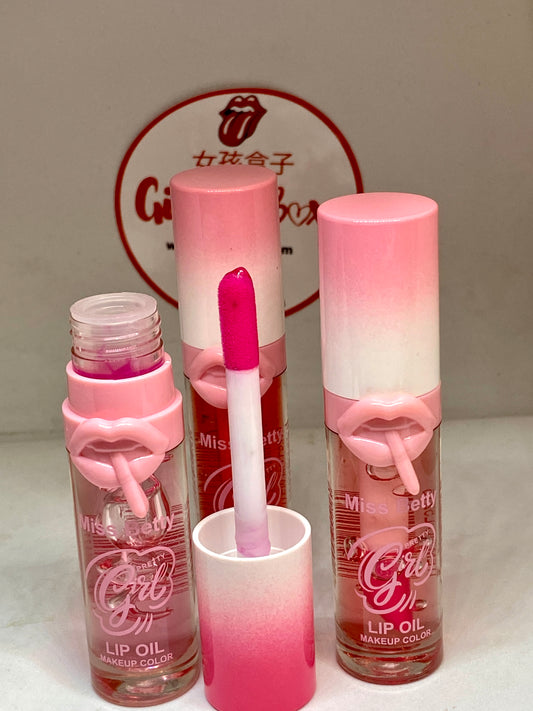 Lip gloss pink cute couleur rose naturel effet lèvres - Girlzbox