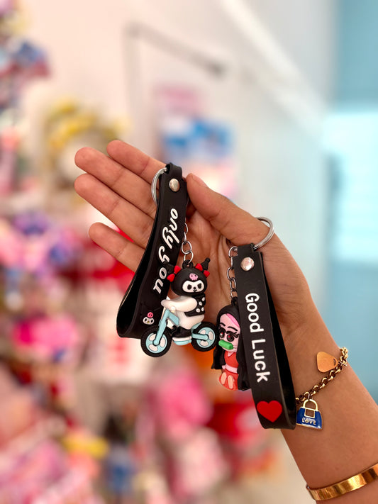 Porte clé kuromi - Girlzbox