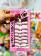 10 paires de faux cils d'œil de chat, faux cils naturels, doux et volumineux, en curl 3D épais, cils frisottants qui ressemblent à des extensions de cils, pack de faux cils - Girlzbox