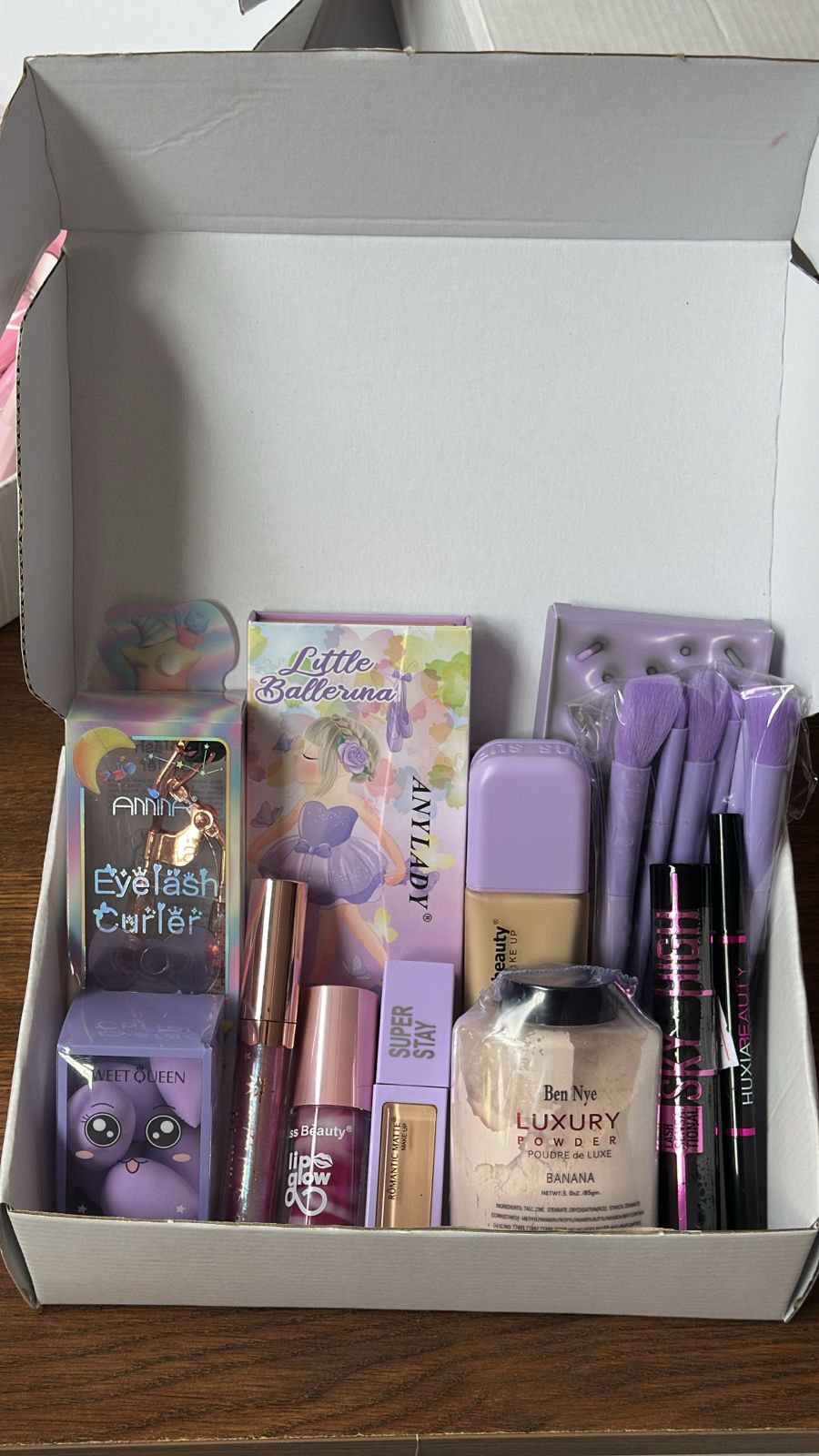 Purple makeup box - Girlzbox