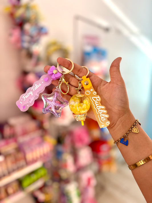 Porte clé bubble- Girlzbox