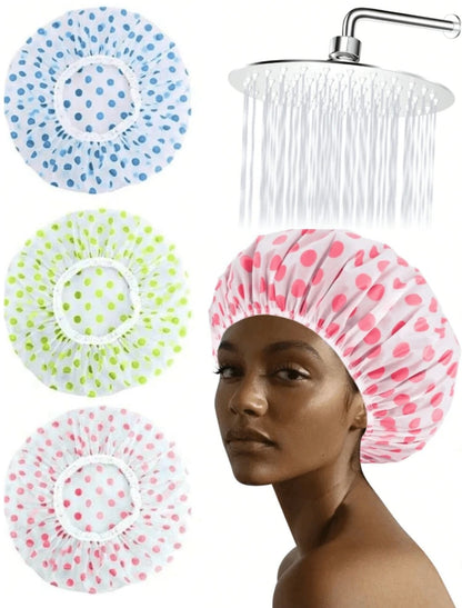 Bonnet de douche en plastique réutilisable - Girlzbox