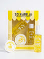 Pack scenabella 3pcs brume pour le corps gel douché crème hydratante