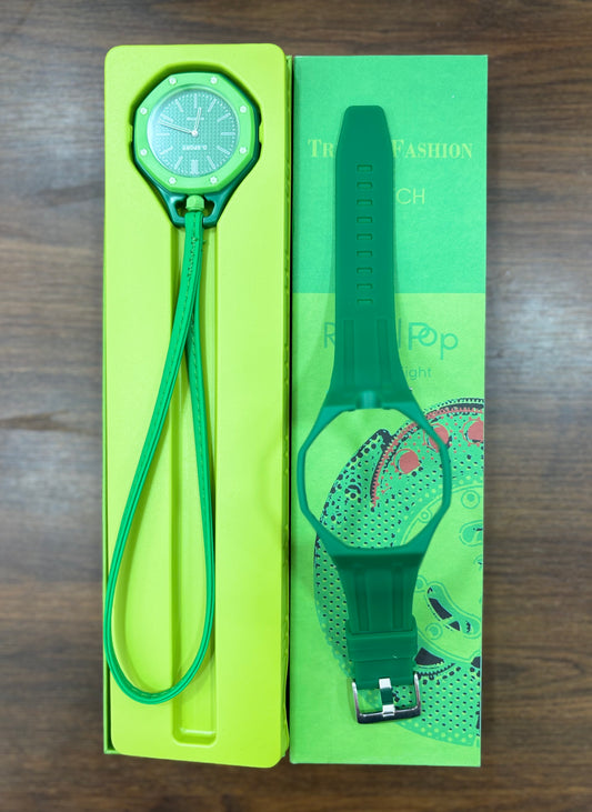 Watch trendy d-sport vert - Girlzbox