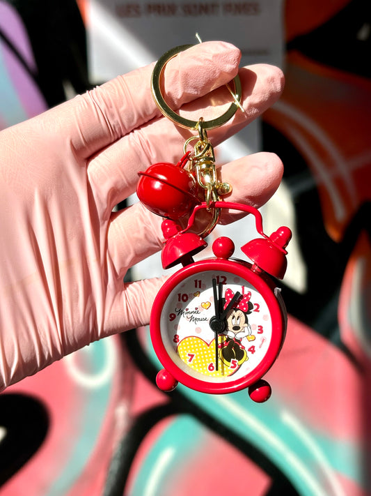 Porte clé et horloge montre - Girlzbox