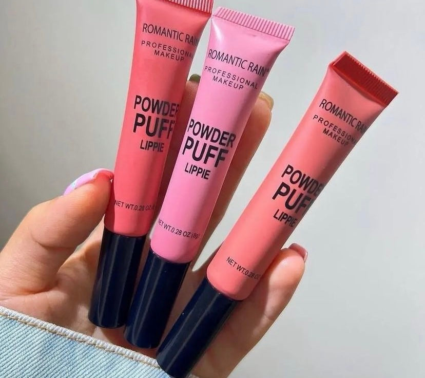 Blush liquide fards à joues liquide powder puff lip and cheeks avec éponge pratique maquillage - Girlz box