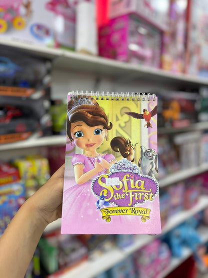Bloc notes motif aléatoire stitch barbie spider man - Girlzbox