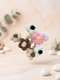 Barette pour les cheveux fleur -Girlzbox