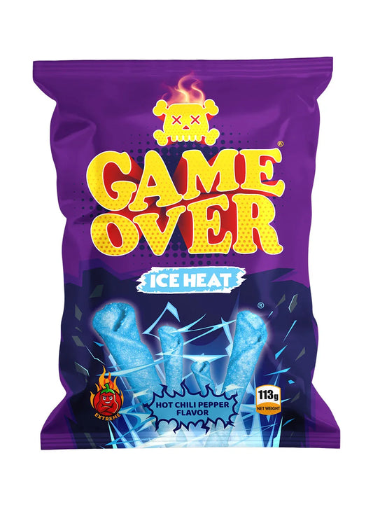 Game over ice heat blue bleu chips 113g - Girlzbox