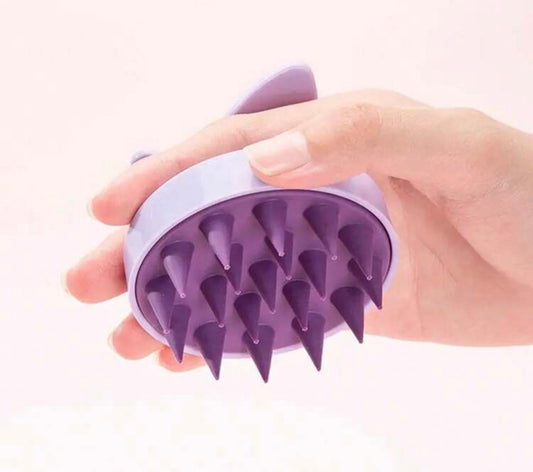 Brosse massage pour le cuir chevelu les cheveux - Girlzbox