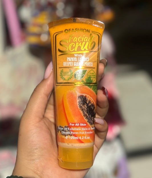 Gommage pour le visage papaya - Girlzbox