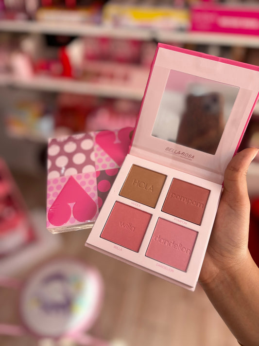 Palette fards à joue et bronzer très pigmenté - Girlzbox