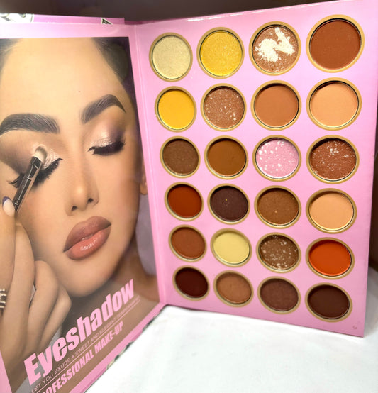 Grande palette 4 pages tout en 1 fards à paupières highlight blush brinzer contouring - Girlzbox