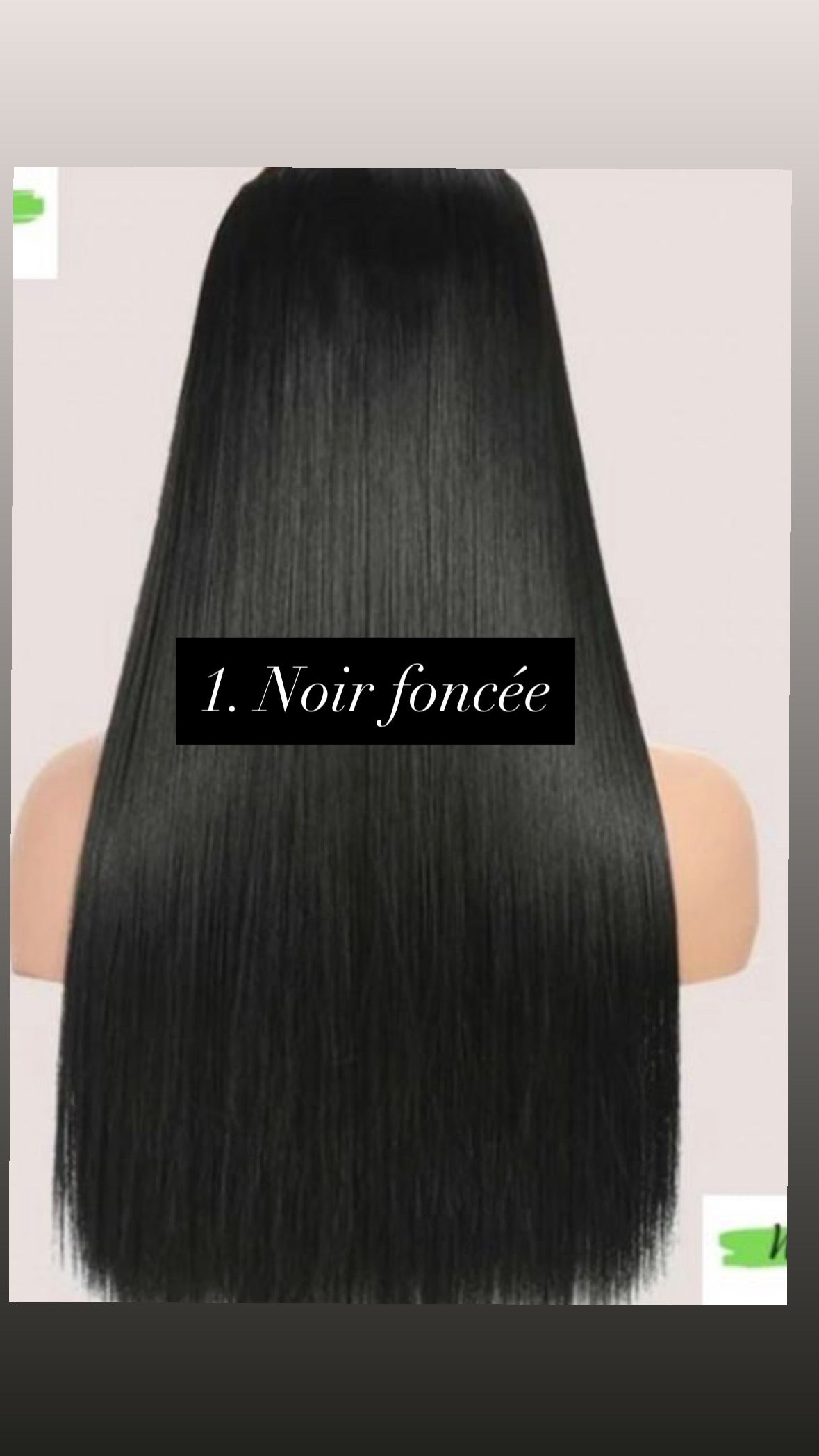 Extension pour les cheveux شكر كلبسات قابل للغسل و التصفيف - Girlzbox