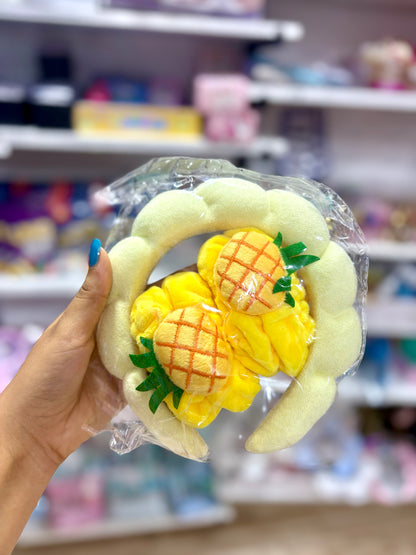 Skin care bandeau et bandeau fruits motif aleatoire - Girlzbox