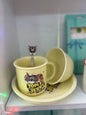 Pack tom and jerry grande assiette bol mug verre et cuillère - Girlzbox