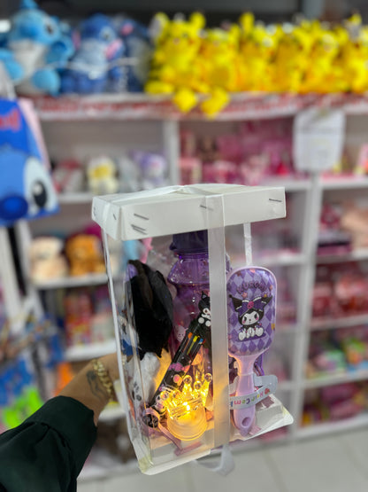 Kuromi pack cadeau avec emballage transparent pour fille - Girlzbox