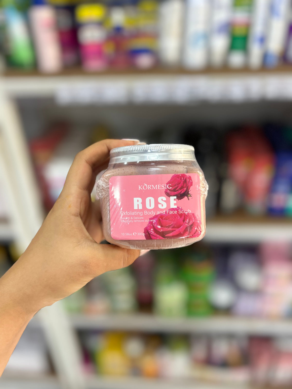 Body scrub gommage exfoliant rose  - Girlzbox