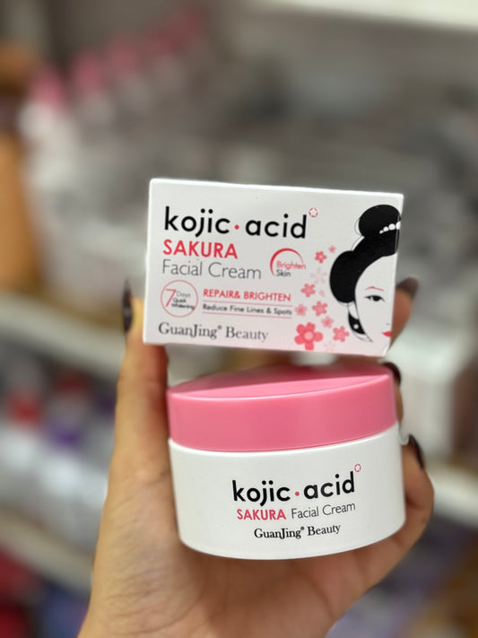 Kojic acid sakura crème hydratante pour le visage- Girlzbox