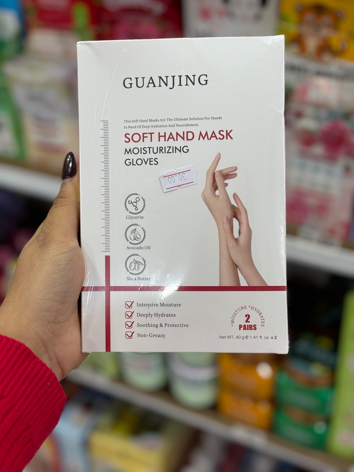 Soft hand gants masque pour hydrater les mains - Girlzbox