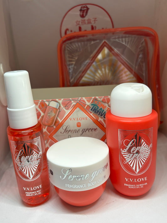 V.love fraiche crème hydratante brume parfumée fraise framboise sucrè- Girlzbox