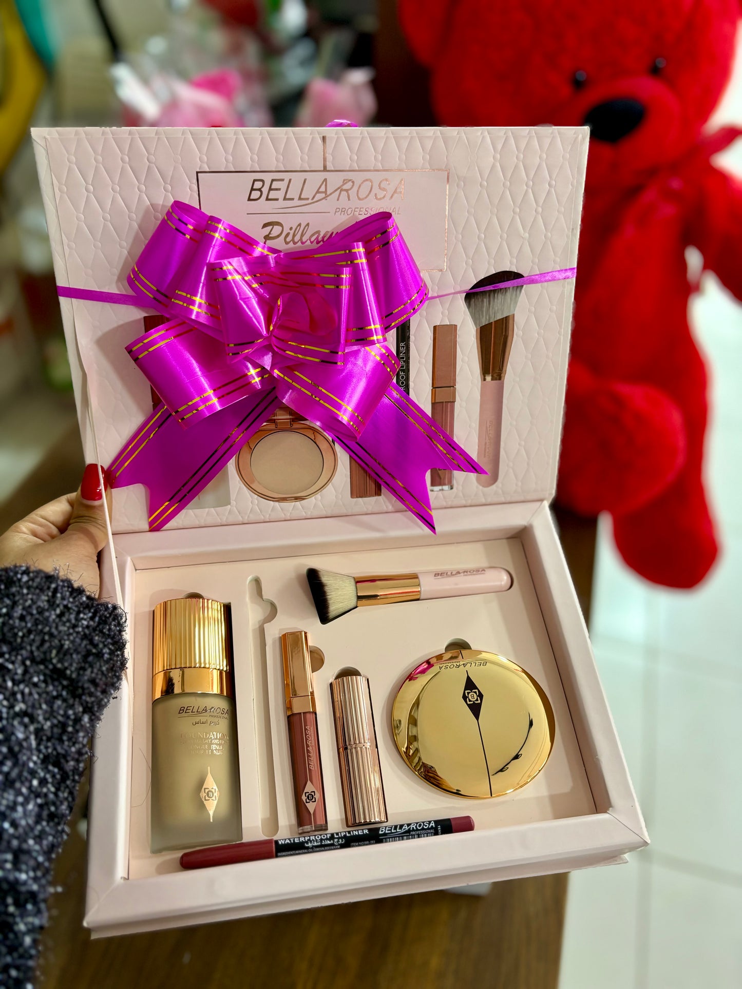 Cadeau pour saint-valentine maquillage fleur pyjama chocolat - Girlzbox