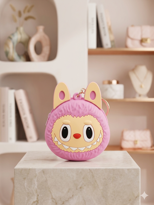 Porte clé et porte monnaie Labubu - Girlzbox