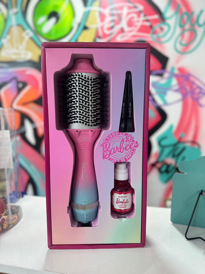 Brosse chauffante pour les cheveux édition limitée professionnel enzo haute qualité1500watt - Girlzbox