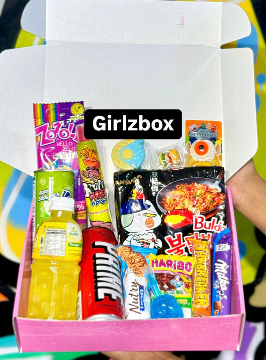 Mixed box candies drinks and nodles-200dh