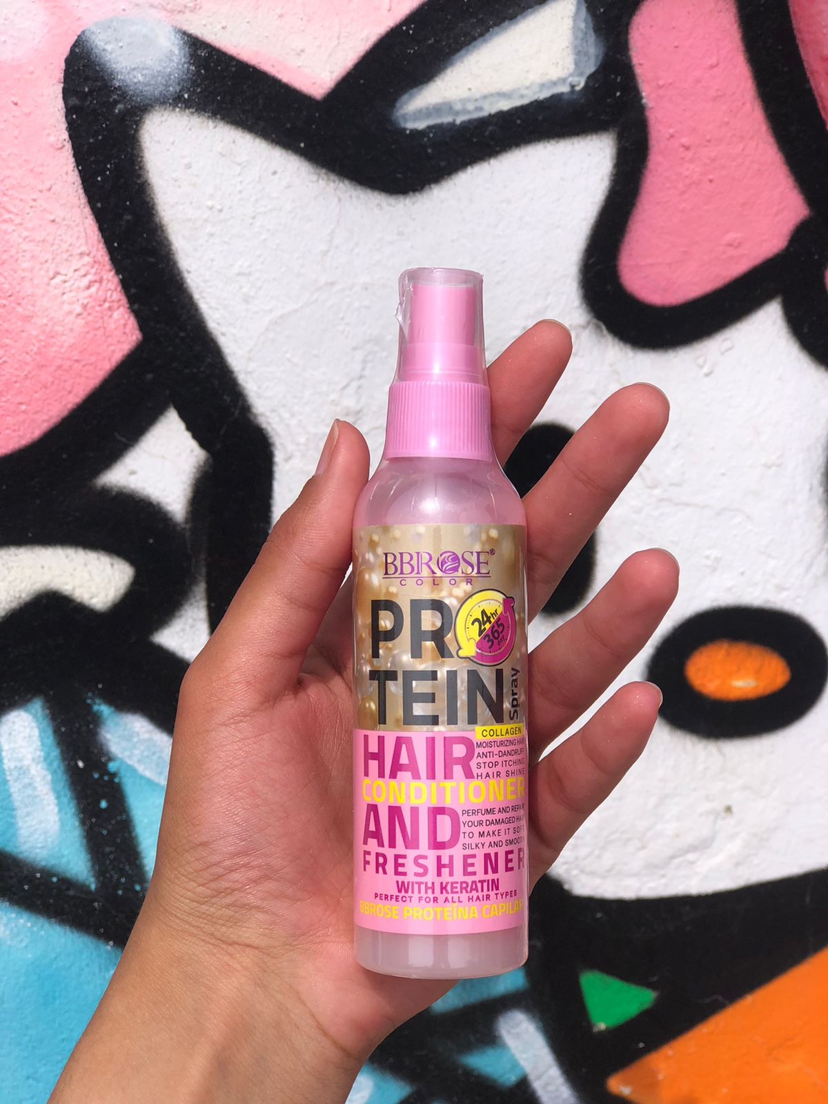 Bbrose Protein hair spray conditioner and freshner Girlzbox Girlz Box