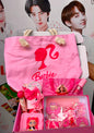 Box barbie cadeau pour fille accessoires rose - Girlzbox