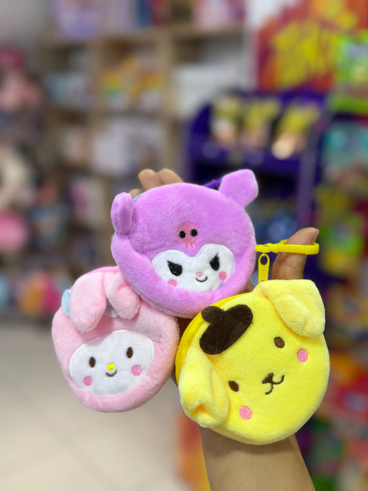 Porte monnaie sanrio kuromi melody motif aléatoire - Girlzbox