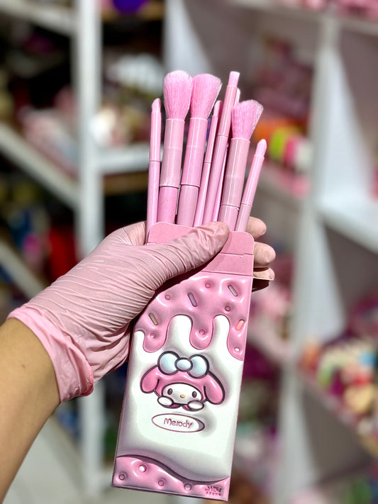 Pack sanrio pinceaux couleur aléatoire 7pcs - Girlzbox