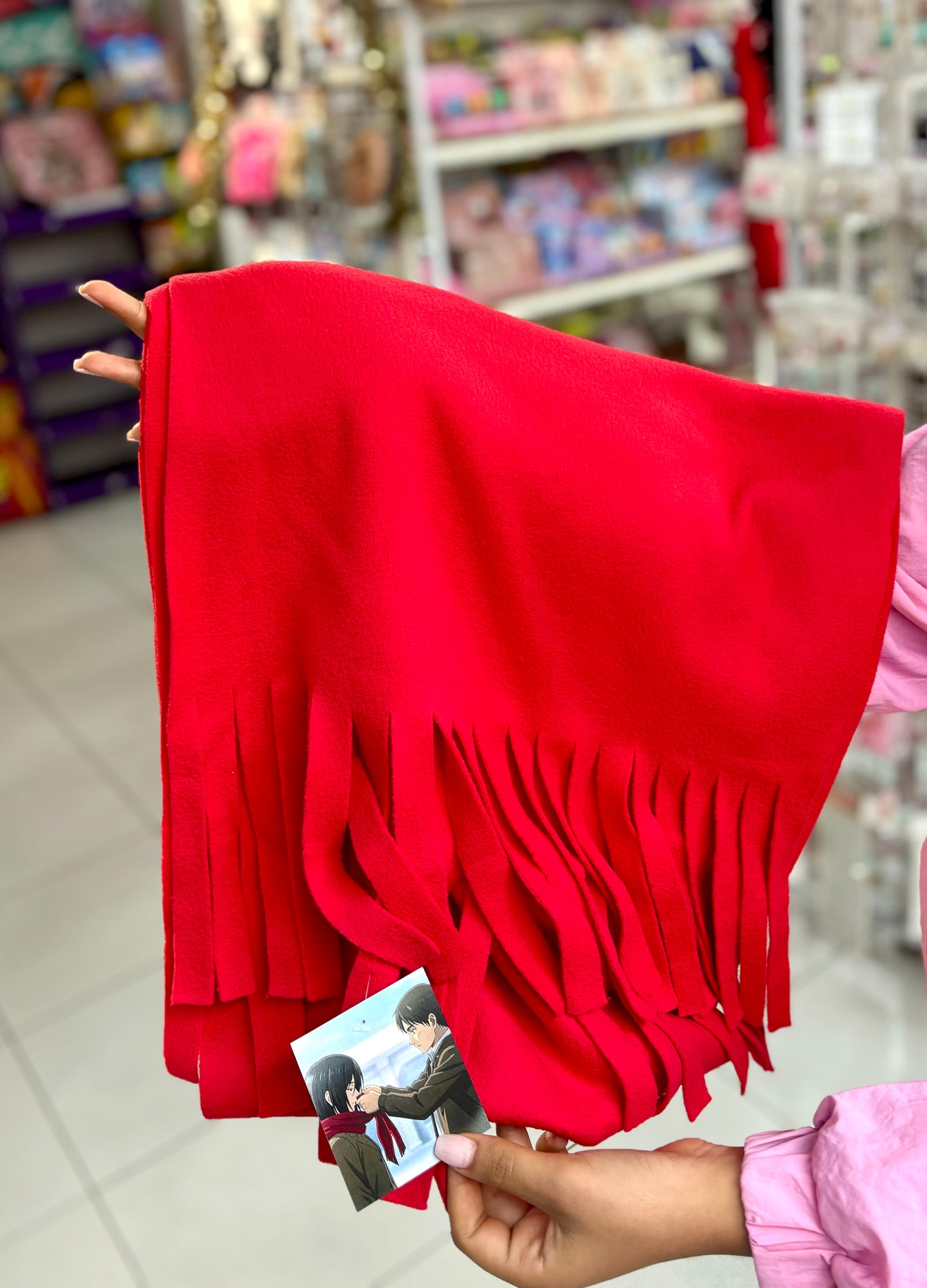 Mikasa scarf long et chaud bonne qualité - Girlzbox