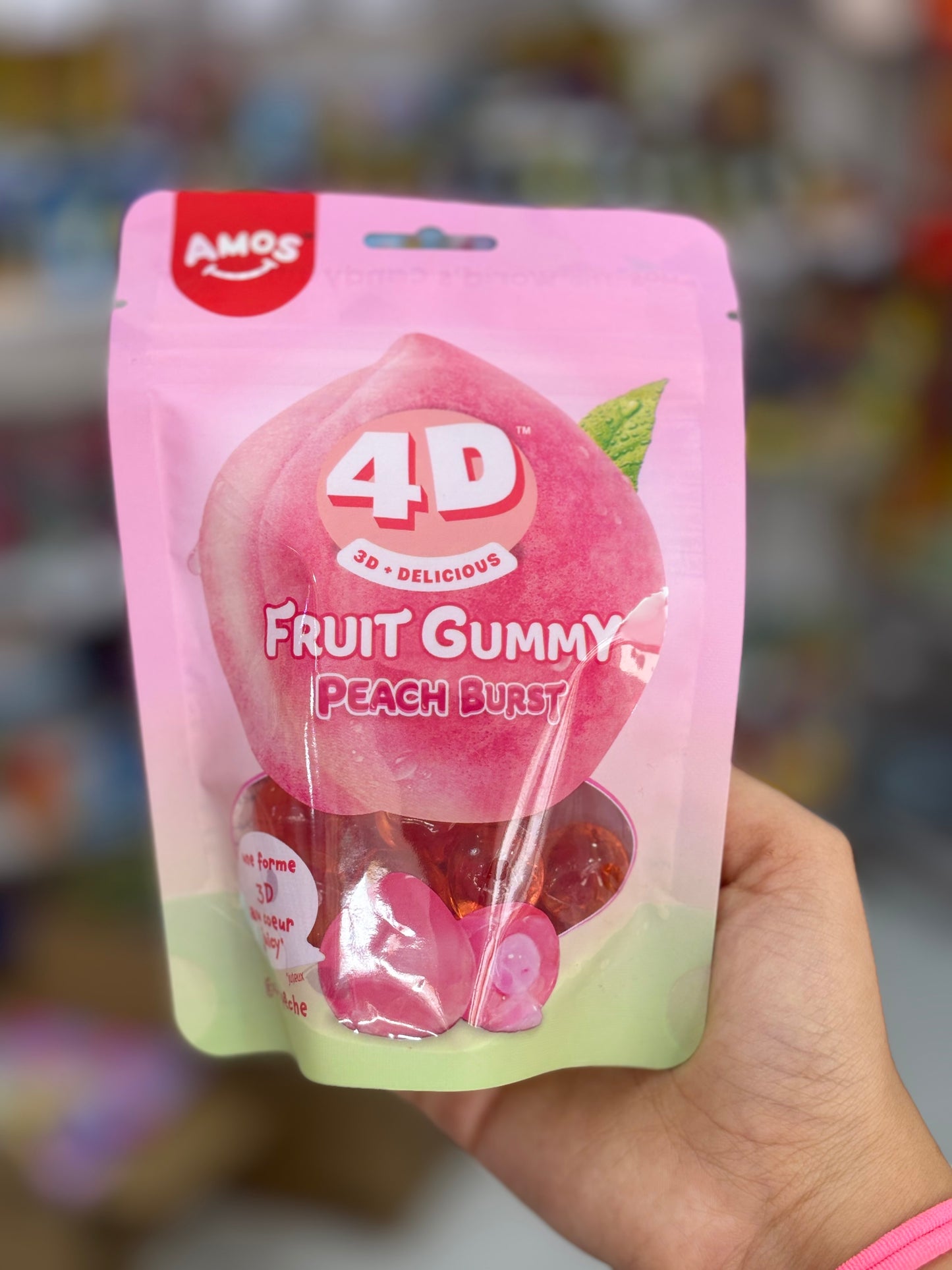 4D fruit gymny peach flavor halal - Girlzbox