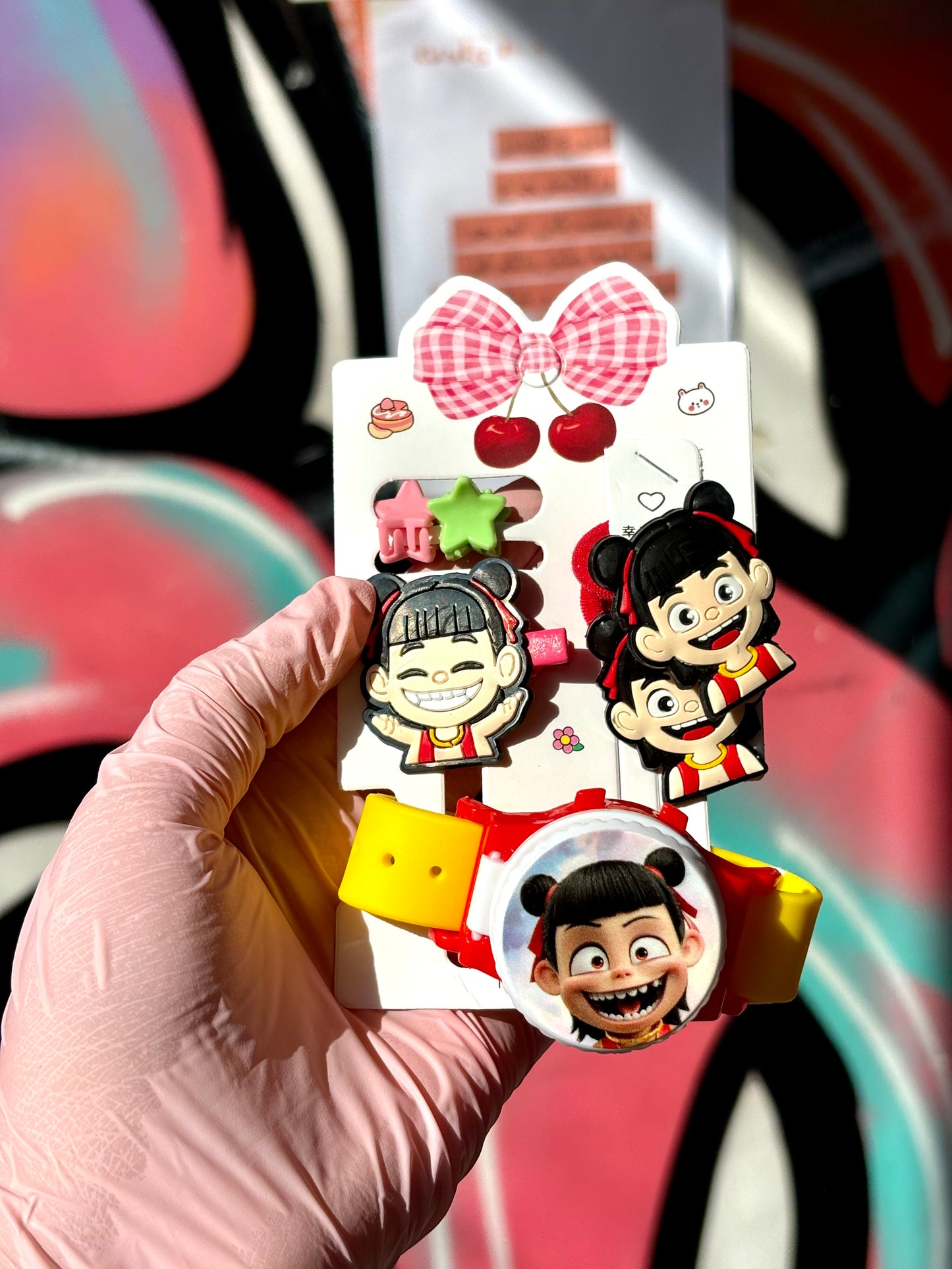 Pack accessoire pour les cheveux montre bracelet jouet - Girlzbox