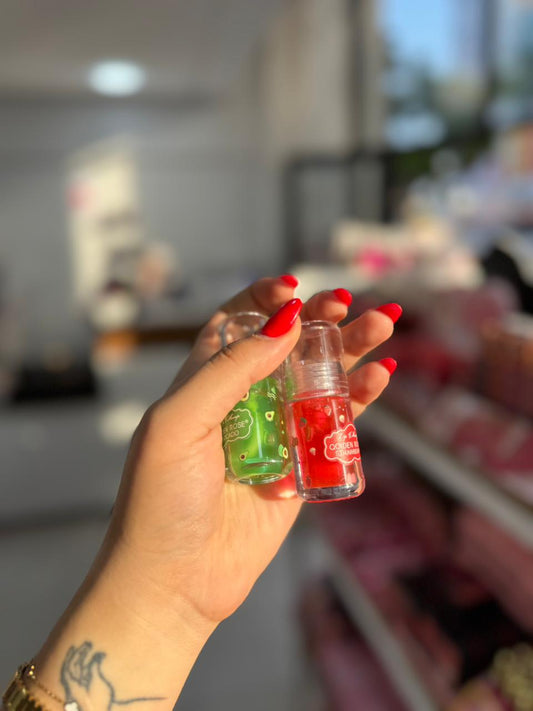 Fruit lip gloss juicy transparent couleur aléatoire - girlzbox