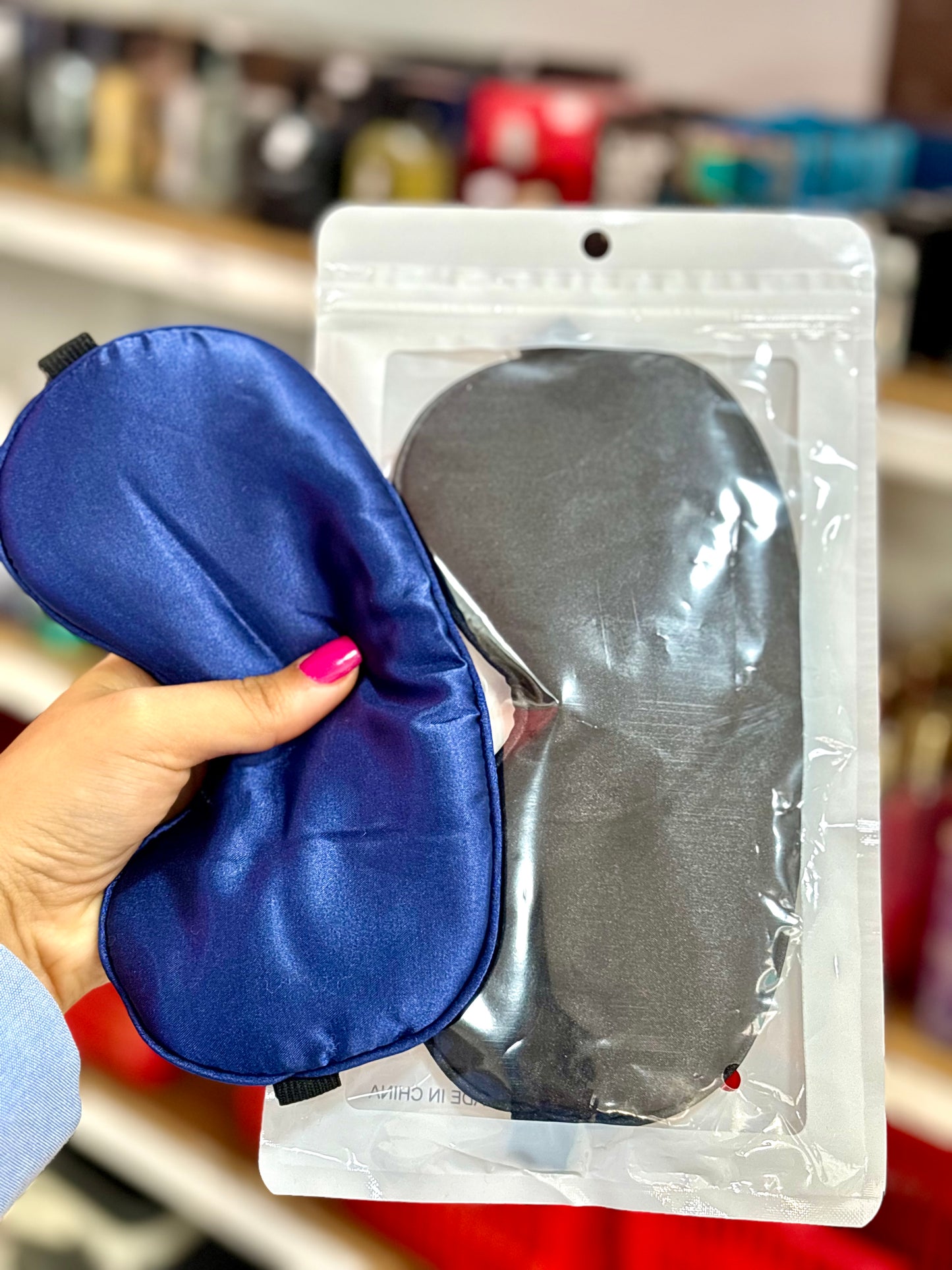 Masque en satin pour sommeil couleur aleatoire- Girlzbox