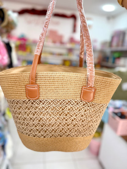 Chapeau et sac de plage bonne qualité - Girlzbox