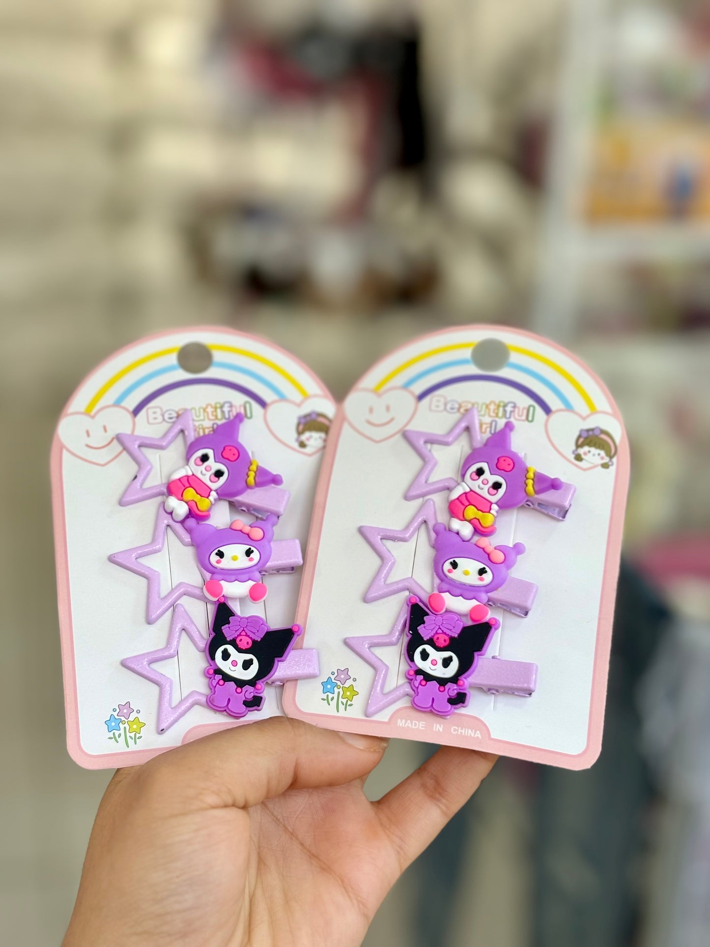 Barrette pour les cheveux kuromi - Girlzbox