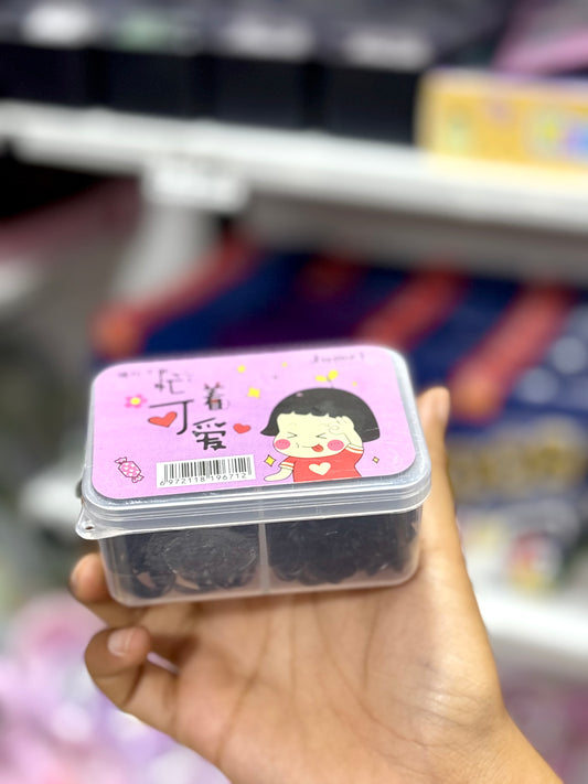 Boite elastique cheveux- Girlzbox