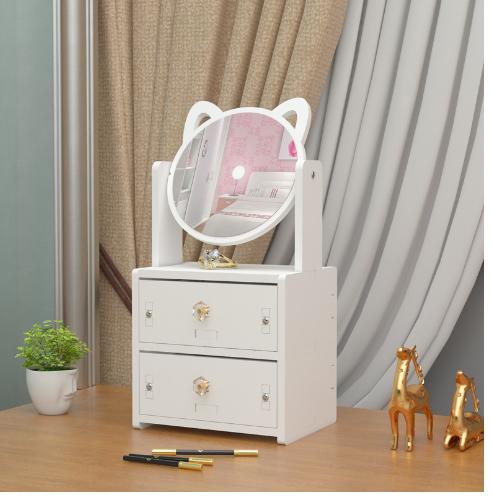 Miroir avec rangement مرآة makeup vanity - Girlzbox